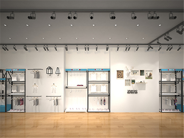 甜蜜小屋时尚童装店铺展示