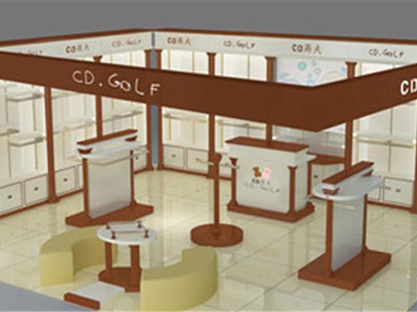 CD高夫时尚童装店铺展示