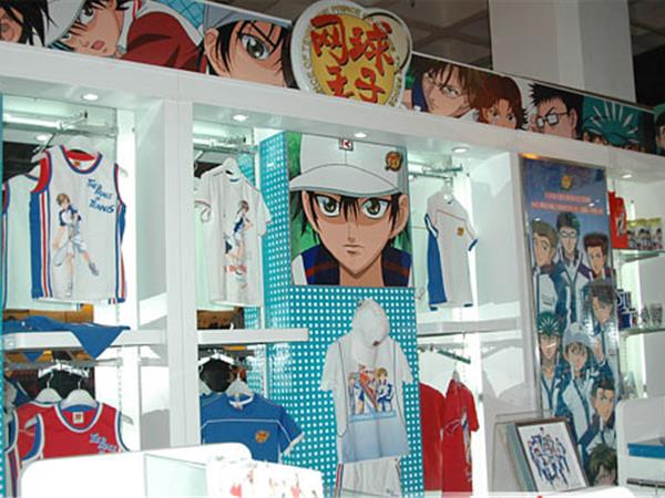 网球王子婴童装店铺展示