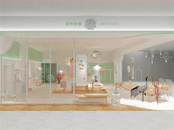 今兮古兮时尚童装店铺展示