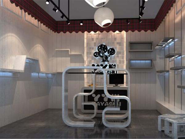 丫丫树时尚童装店铺展示