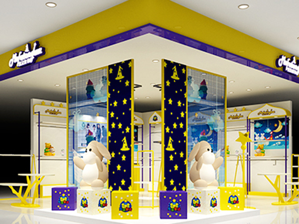 魔法童话时尚童装店铺展示