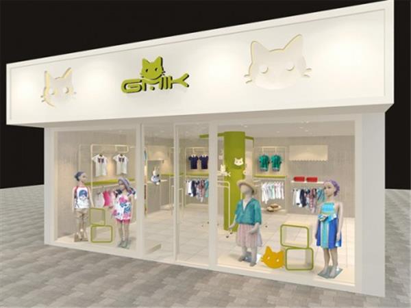 几米可青少年装店铺展示