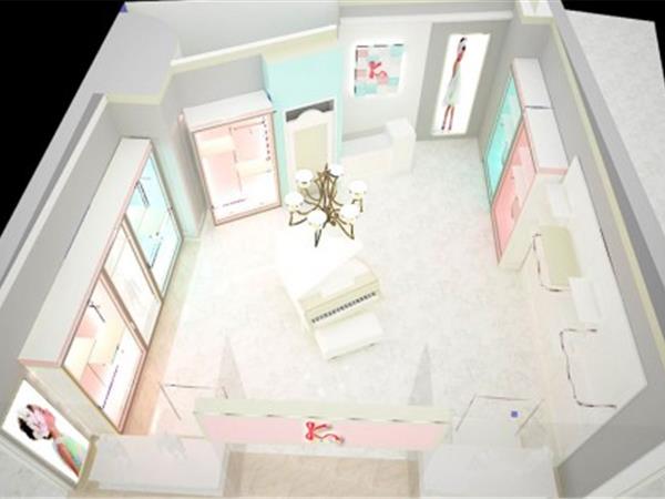 贝凯思时尚童装店铺展示