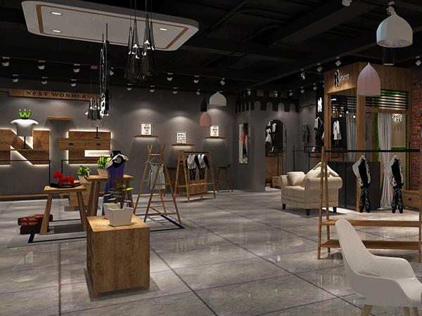 下一个奇迹时尚童装店铺展示
