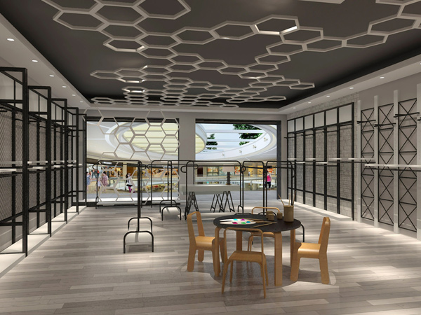 先飞鸟时尚童装店铺展示