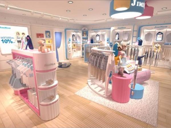 杰米兰帝青少年装店铺展示