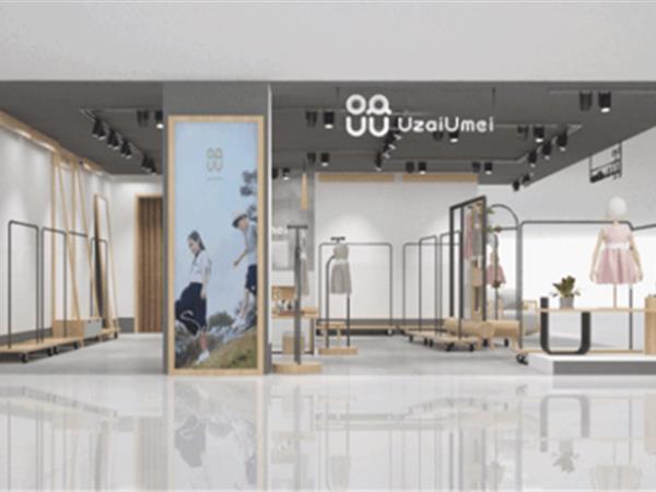 优仔优妹时尚童装店铺展示