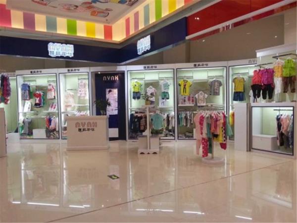娜样年华时尚童装店铺展示