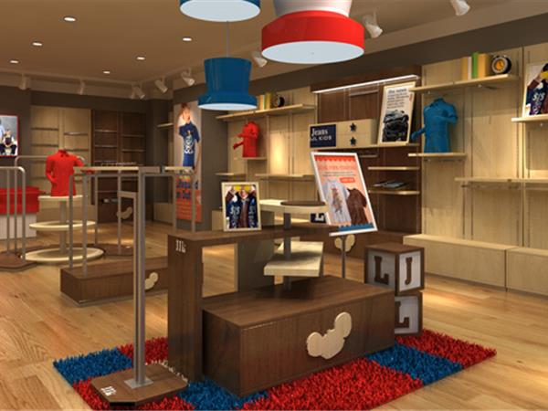 季季乐时尚童装店铺展示