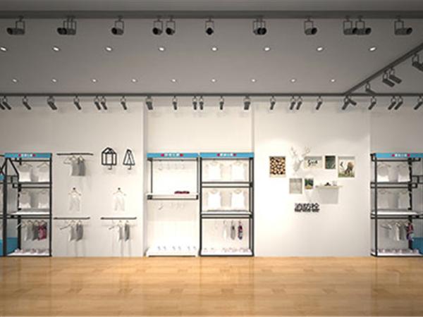 甜蜜小屋时尚童装店铺展示