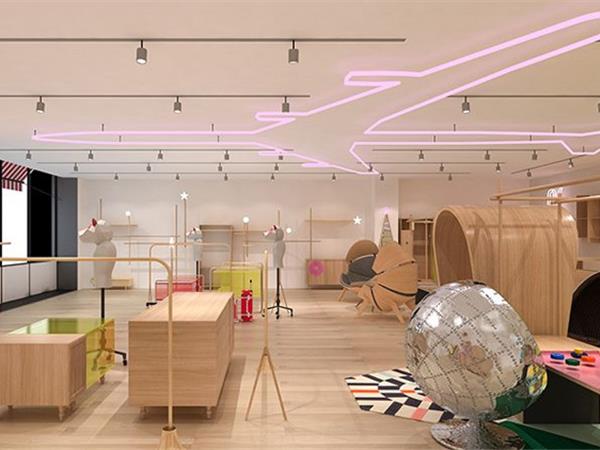 欧卡星时尚童装店铺展示