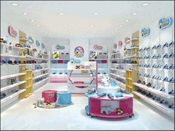 小叮当时尚童装店铺展示