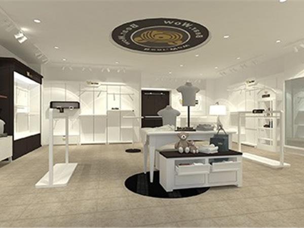 小熊哇噻时尚童装店铺展示