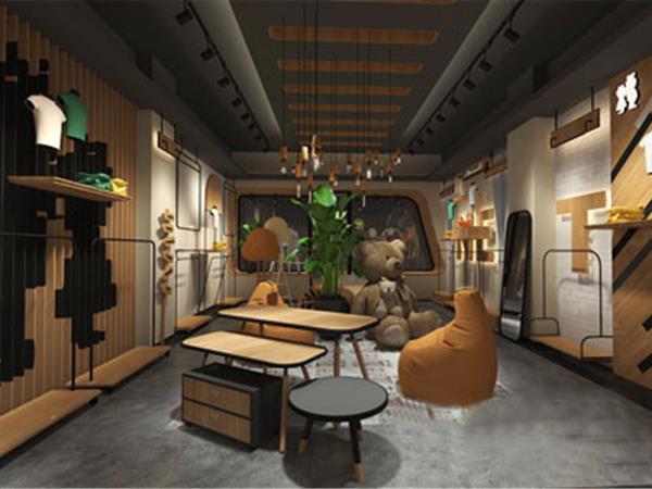 下一个奇迹时尚童装店铺展示