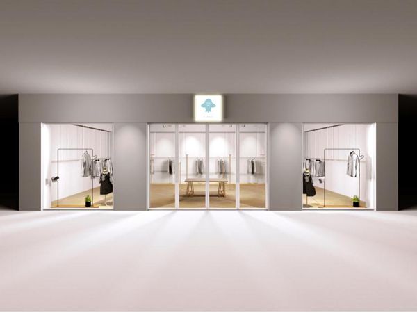 梦想号时尚童装店铺展示