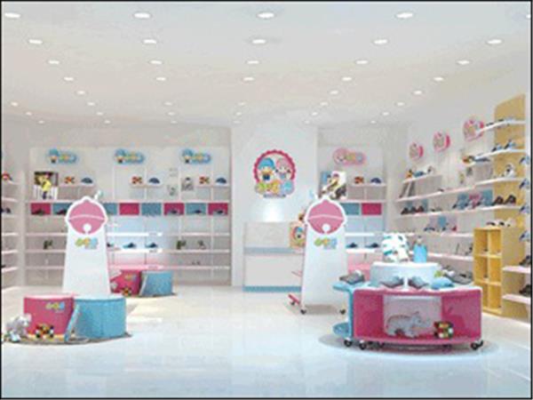 小叮当时尚童装店铺展示