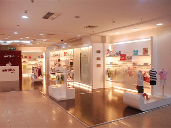 美迪洛时尚童装店铺展示