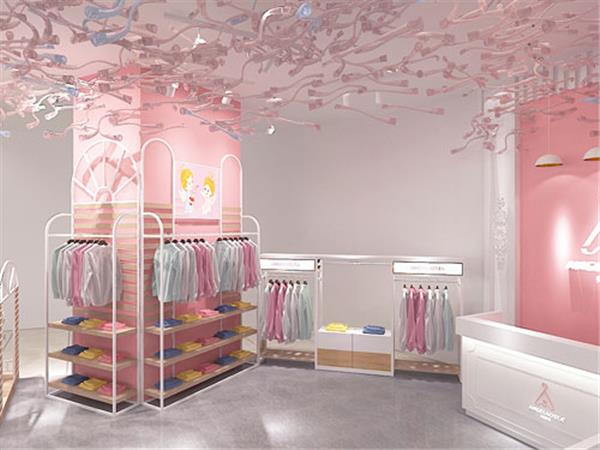 奥斯塔婴童装店铺展示