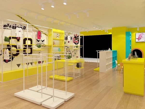 彩虹街时尚童装店铺展示