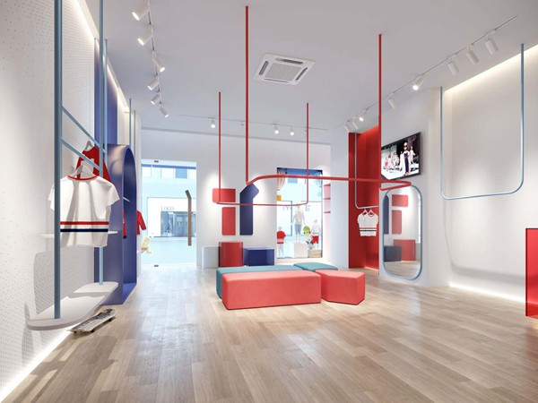 脱颖时尚童装店铺展示