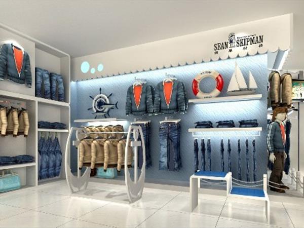 肖恩船长时尚童装店铺展示