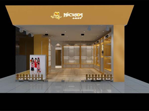 小虎尼可时尚童装店铺展示
