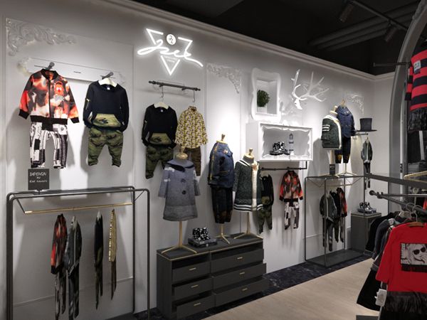 玖喆潮童潮牌店铺展示